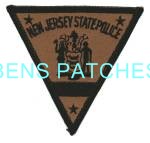 NEW JERSEY,NEW JERSEY STATE POLICE HAT PATCH SUBDUED 1_wm